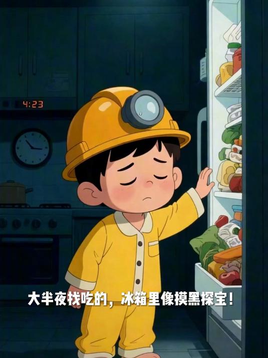冰箱调节冷藏分层照明,每层独立照明,找食材不用摸黑