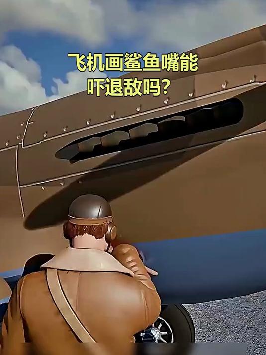 飞机画鲨鱼嘴能吓退敌吗？