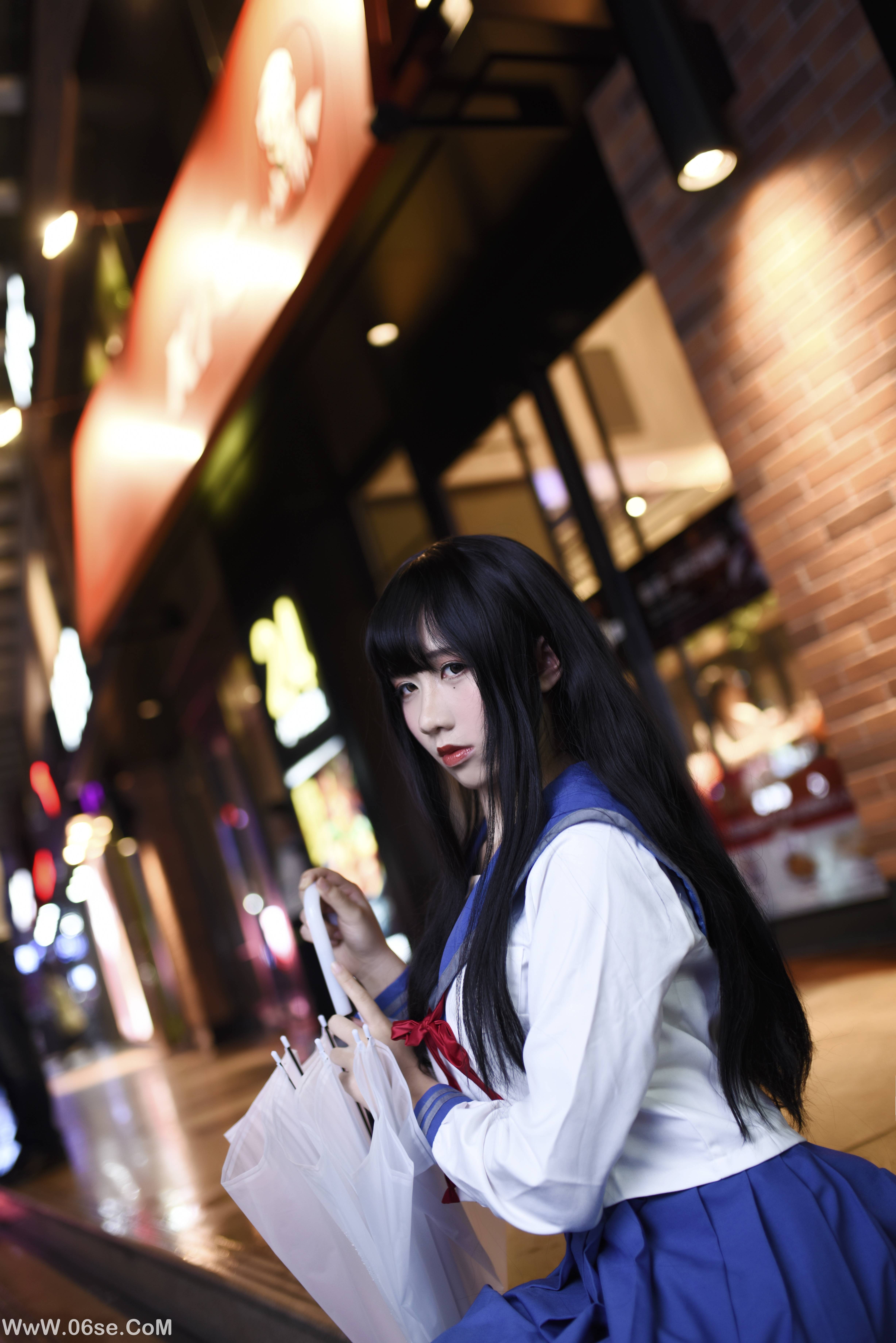 图片[4]-九曲Jean NO.005 – 雨天JK[21P309M]-六色网