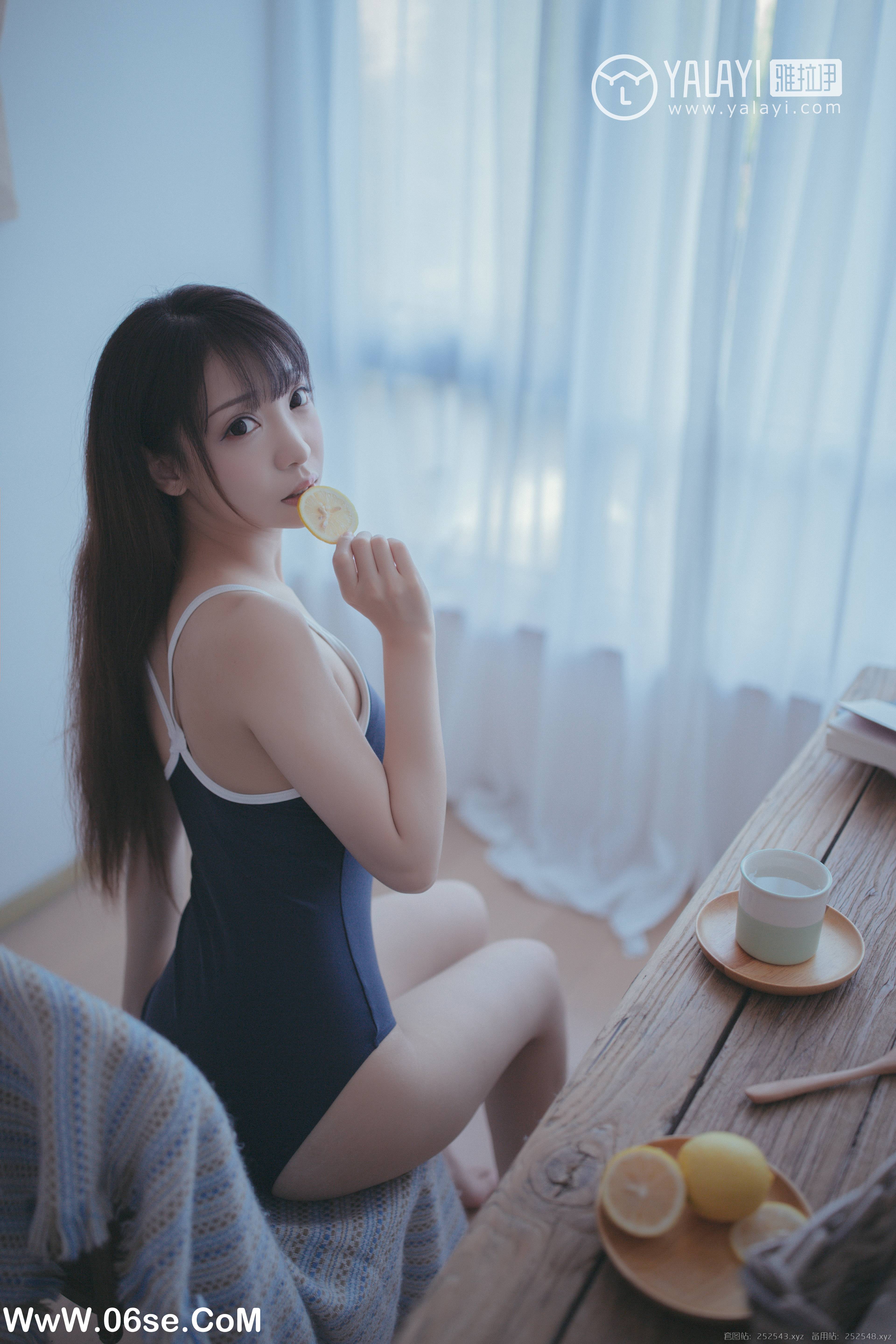 图片[4]-[YALAYI雅拉伊] NO.068 蓝帘幽梦 水花儿-六色网