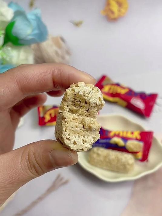 一撕开袋子 麦片的香气瞬间弥漫