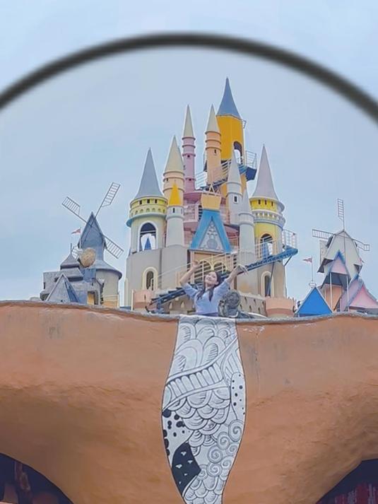 变成一条美人鱼~ 美心红酒小镇 美人鱼