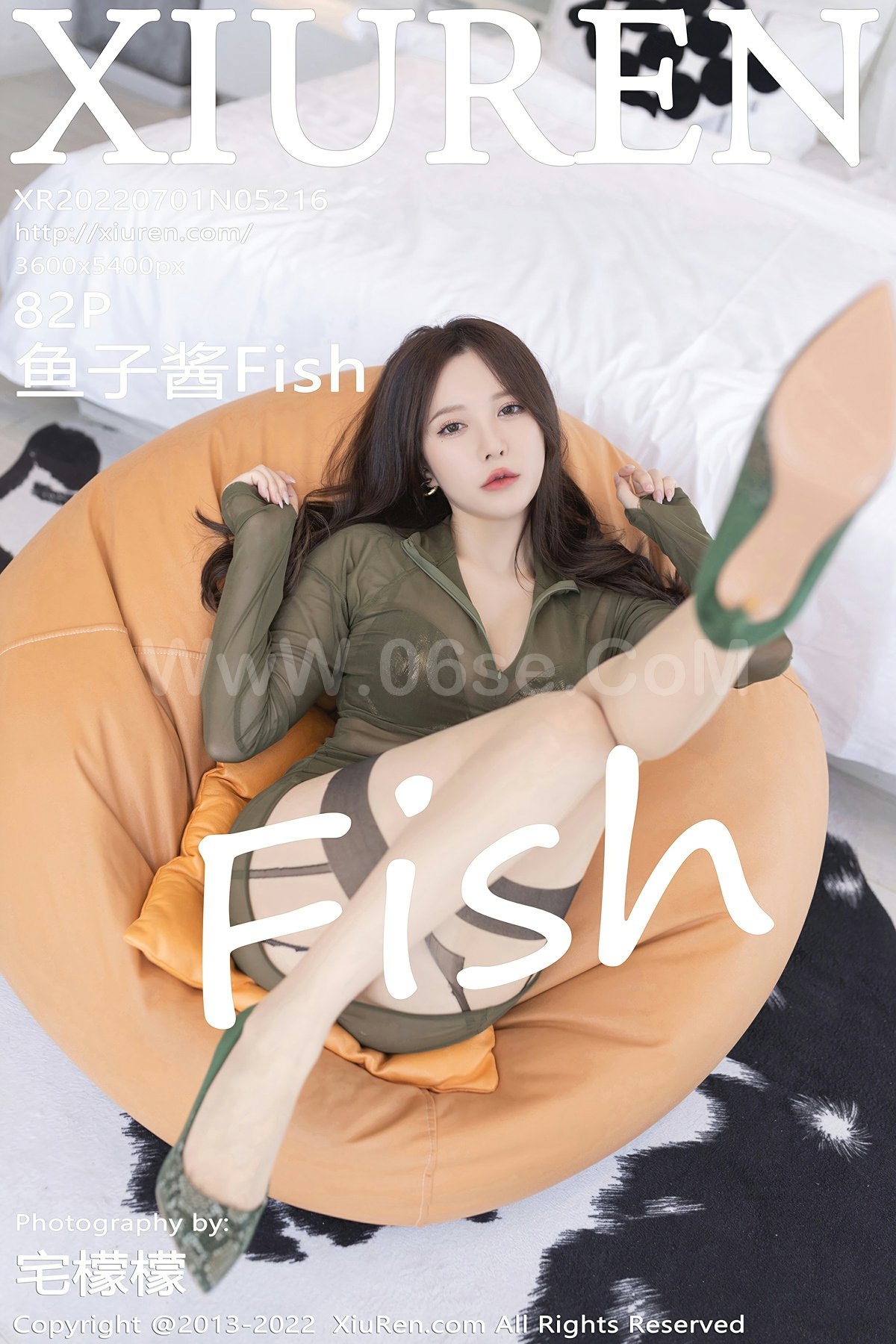 [XiuRen秀人网] 2022.07.01 No.5216 鱼子酱Fish-六色网