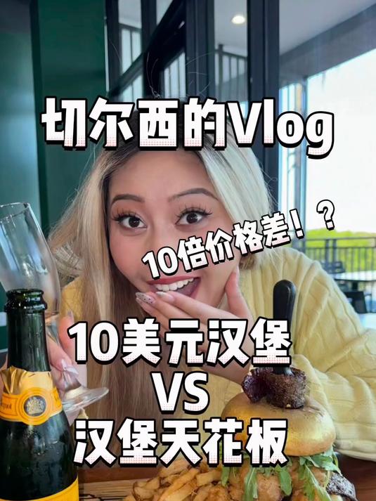 10美元的汉堡和100美元的汉堡有什么区别?