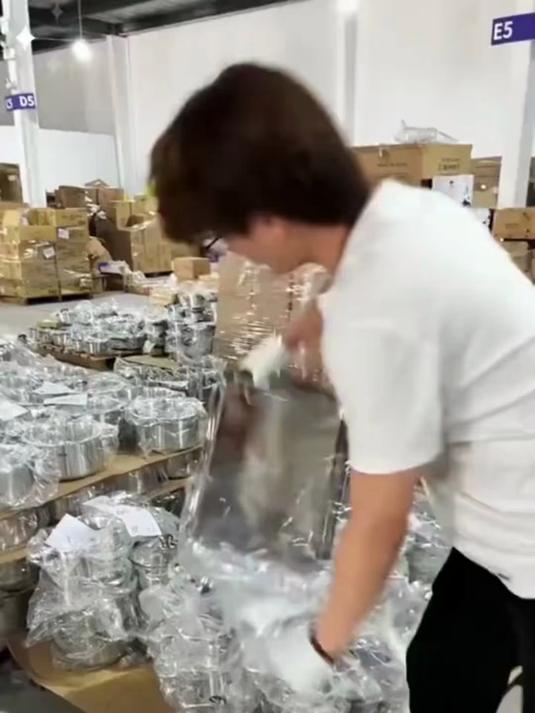 工厂直发「加厚加深」不锈钢烤鱼盘烤肉盘托盘方盘#烤鱼盘#