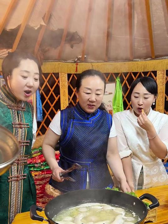 草原美食 内蒙古 肚包肉 吃了内蒙古牛羊肉才是暖冬