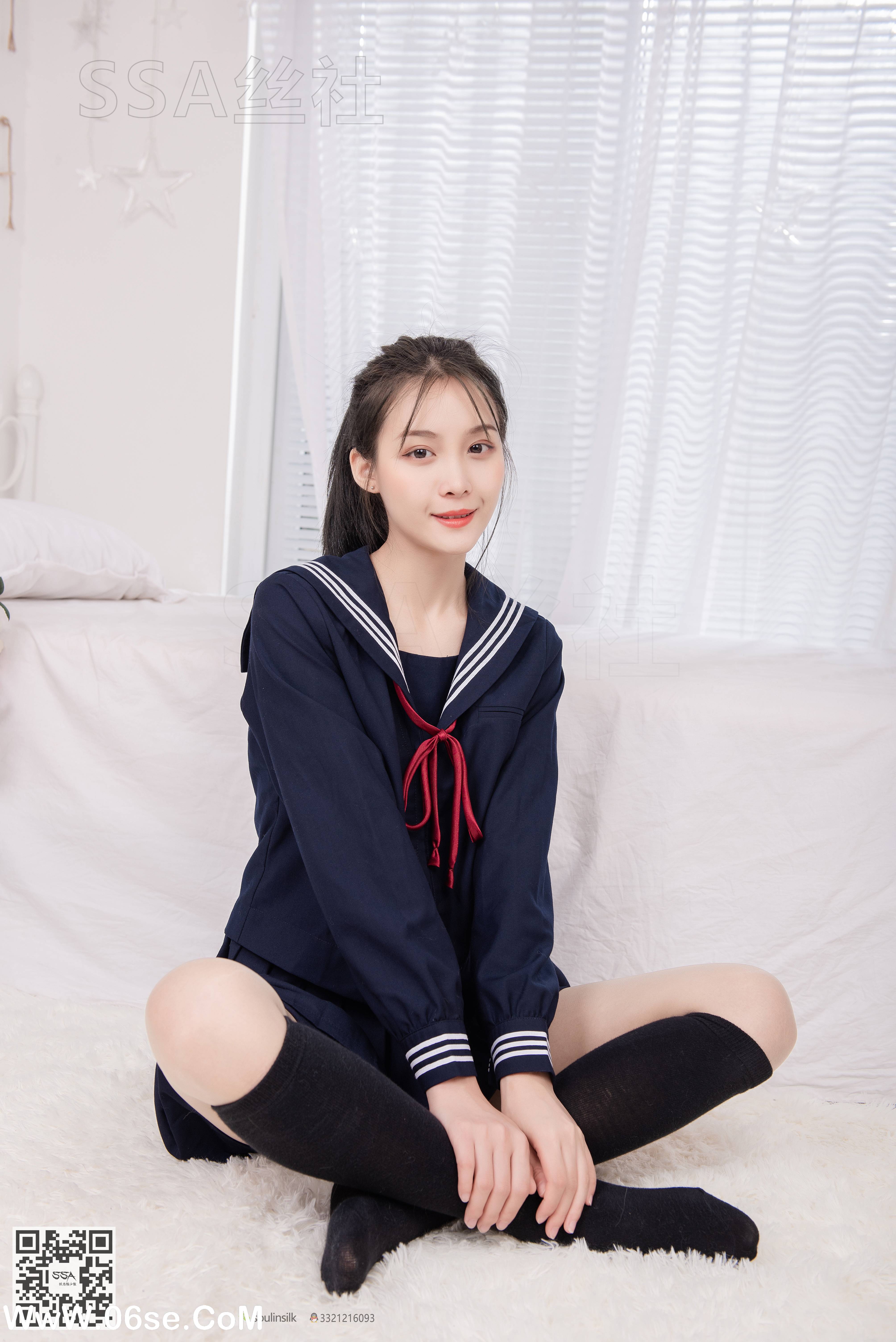 图片[62]-[SSA丝社] NO.142 丽萍 JK制服的穿搭示范[133P1.61G]-六色网