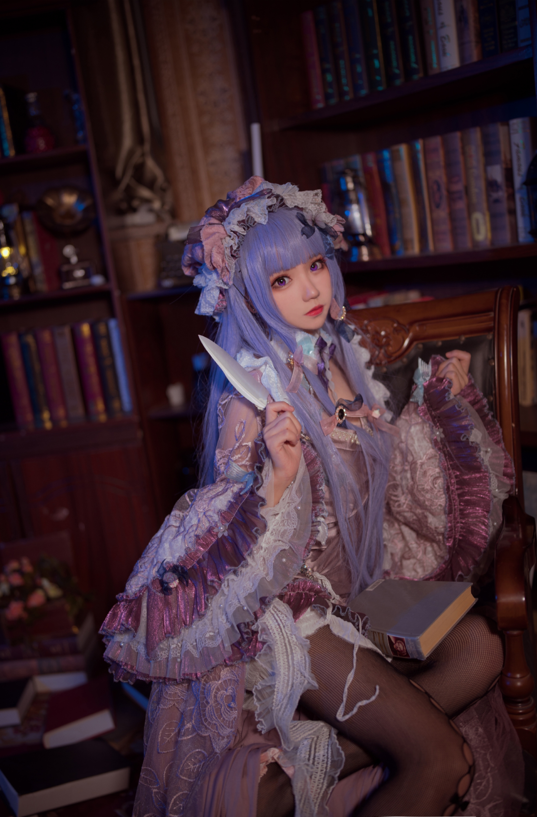 图片[13]-花柒hana NO.010 — 帕秋莉睡衣[13P92M]-六色网