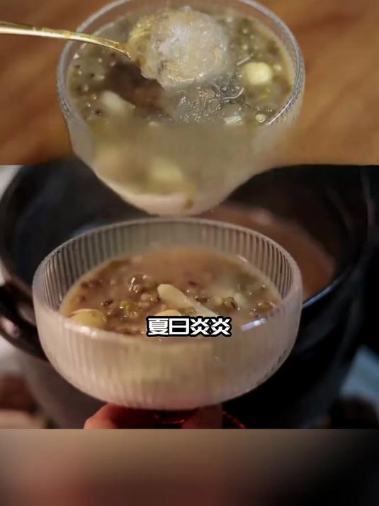 熬夜党养生急救，莲子百合绿豆汤清热降火护肝