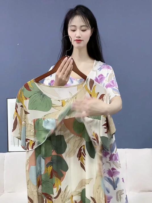 防凸点睡裙太好穿了!舒适透气,不用穿内衣无束缚感