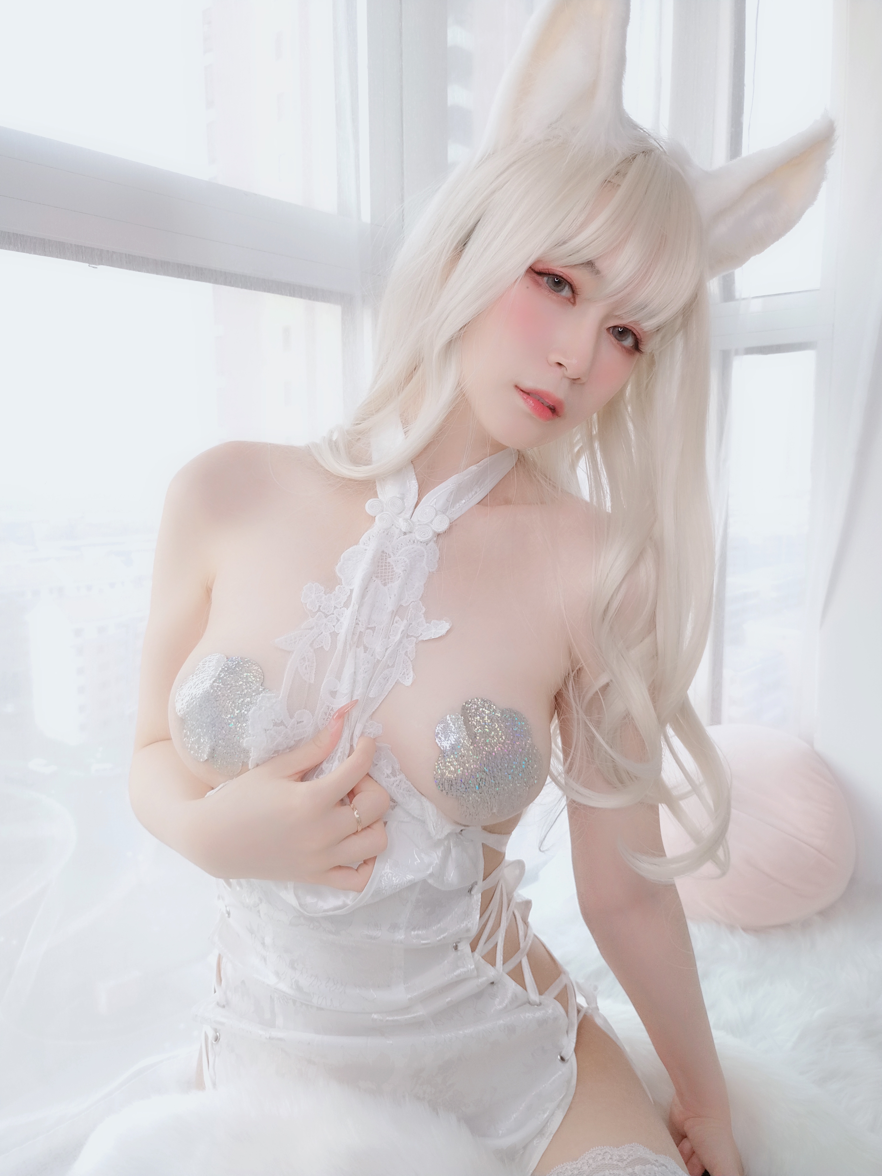 图片[82]-Coser小姐姐白银 NO.054 – 白兔[101P+6V683M]-六色网