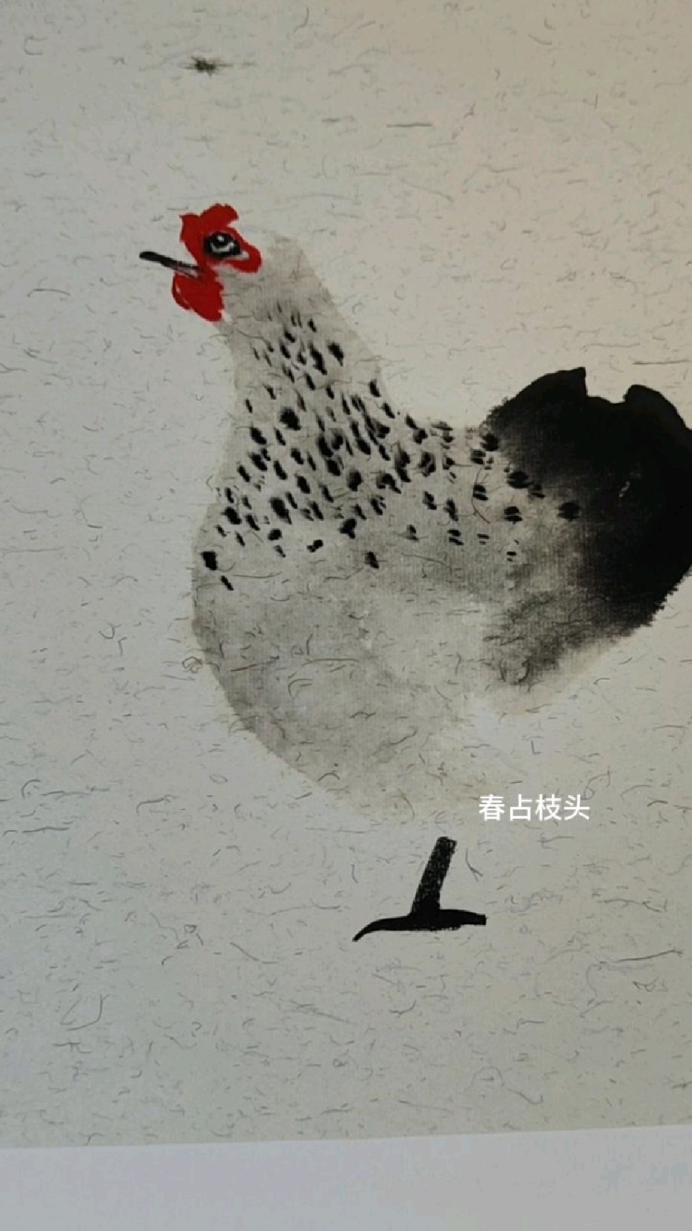 简笔画只老母鸡,每日一画!