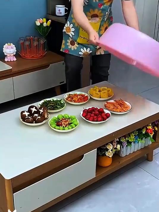 担心饭菜被污染?多功能菜罩来守护!