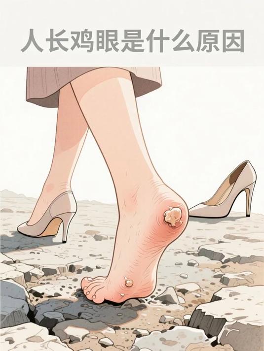 人长鸡眼是什么原因 #健康扬帆季#
