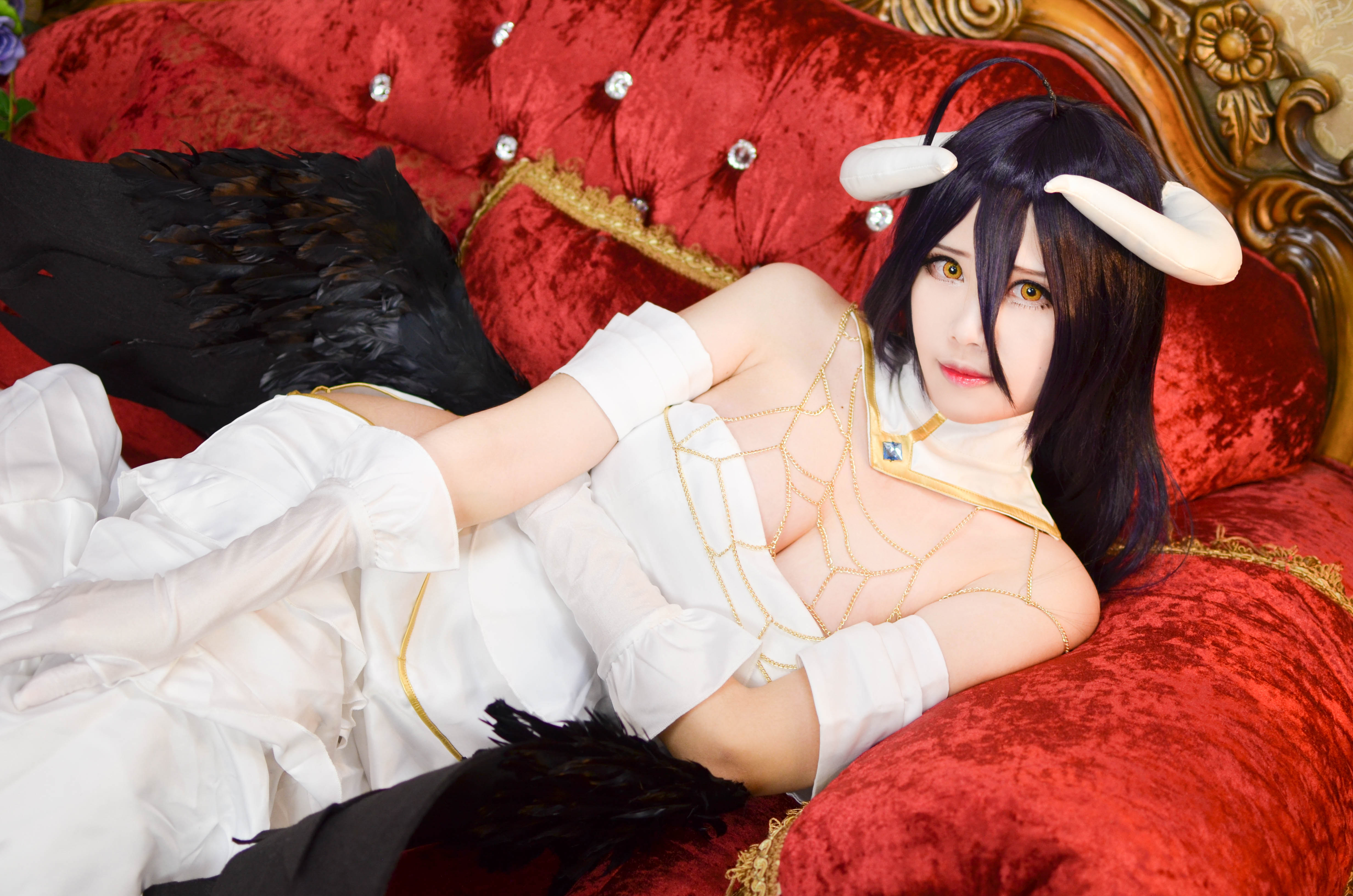 图片[28]-Coser萱-KaYa NO.083 – 《OVERLORD》アルベド Albedo[50P174M]-六色网