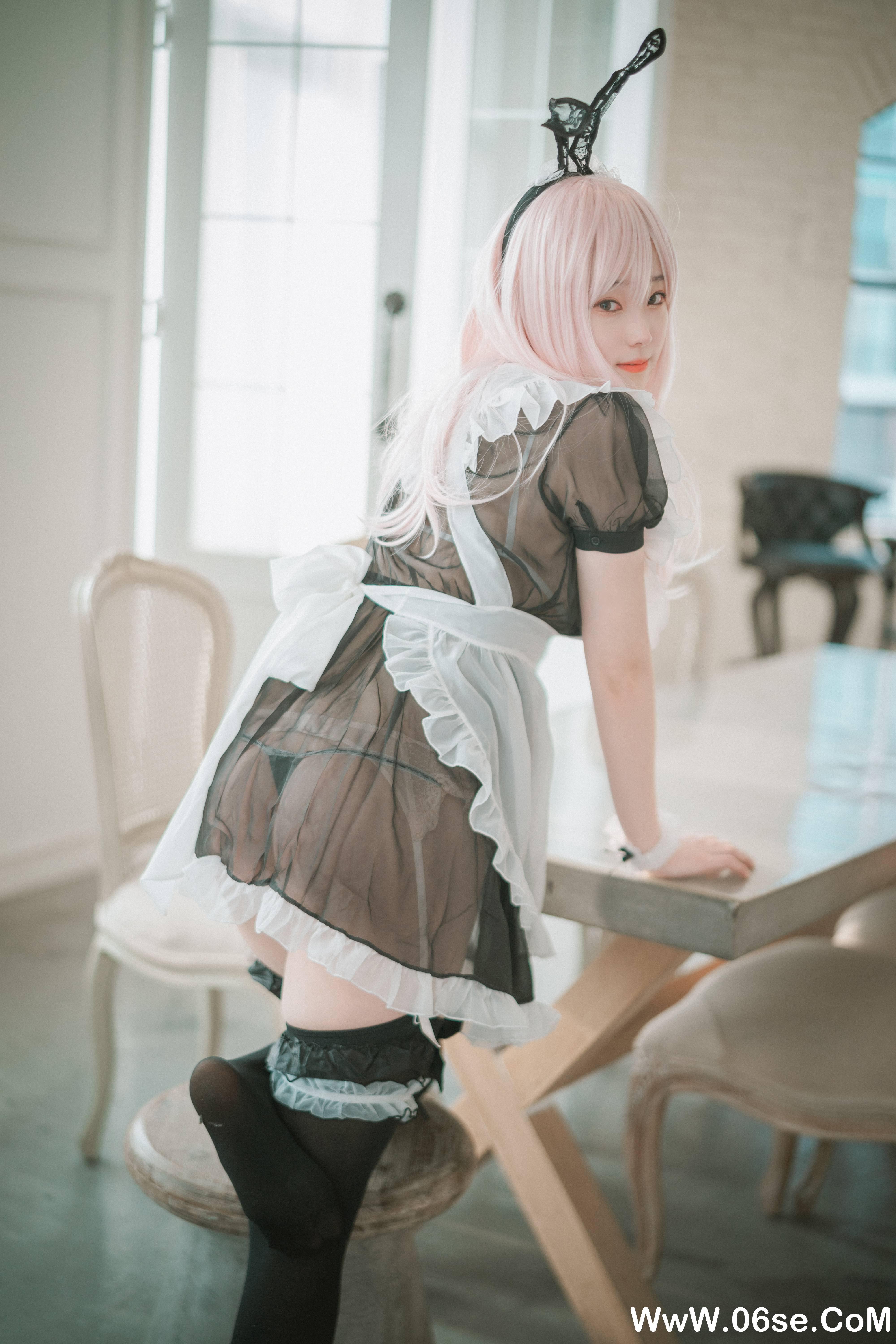 图片[41]-DJAWA — NO.122 Sheer Bunny Maid [51P450M]-六色网