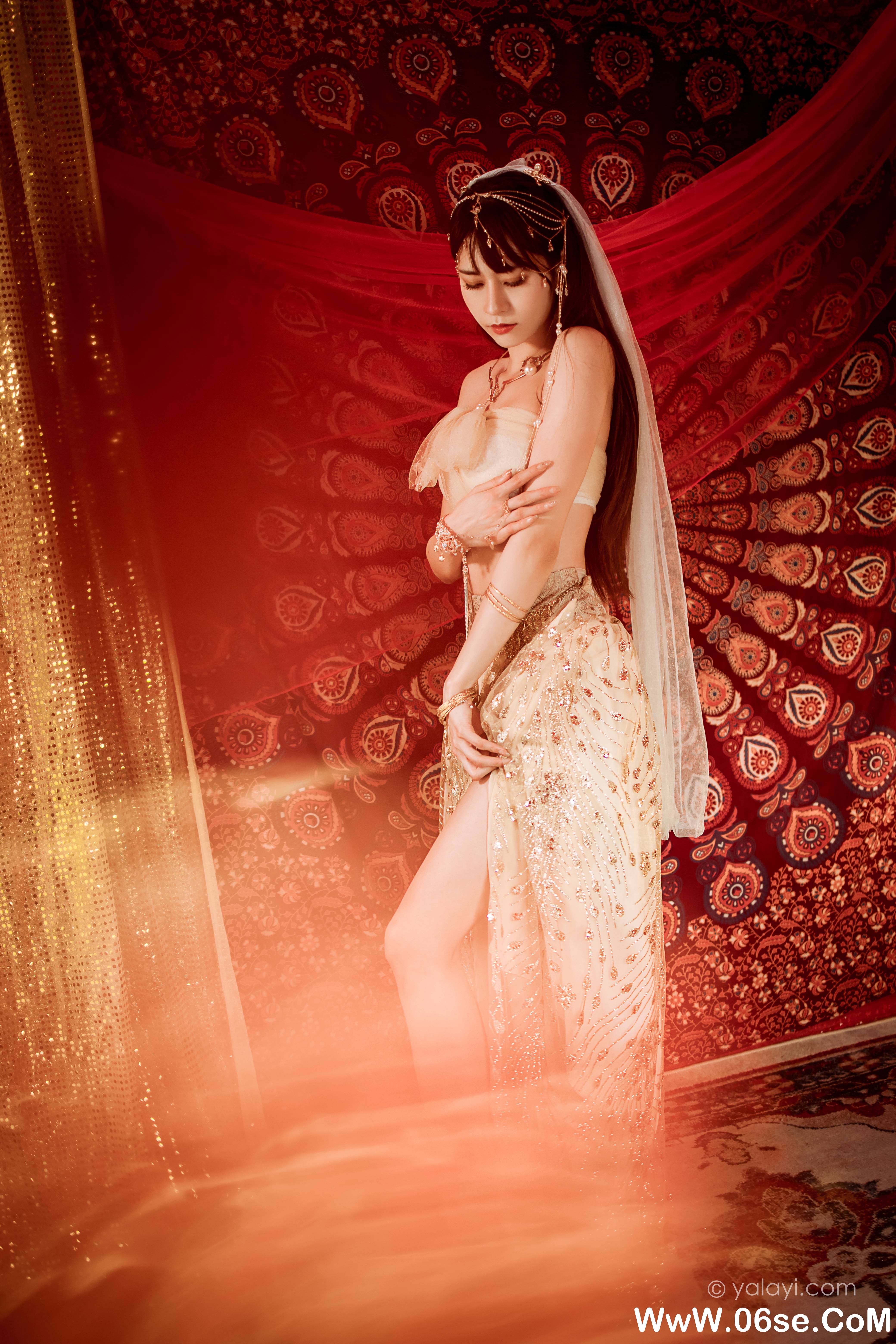 图片[42]-[YALAYI雅拉伊] 2022.04.07 NO.912 陈若冰《风铃公主》[45+1P464M]-六色网