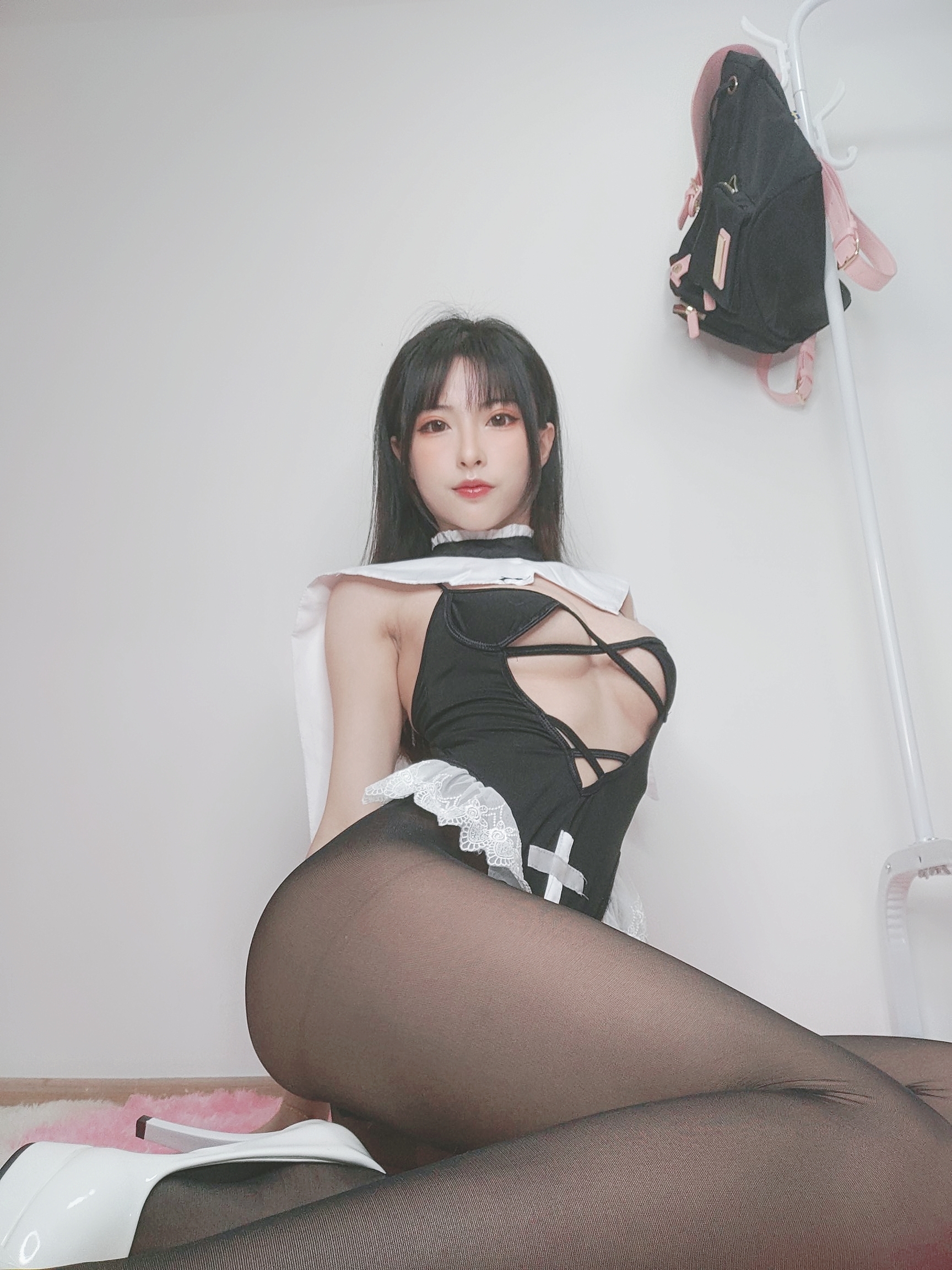 图片[24]-清水由乃 NO.012 – 黑丝修女[29P+3V66M]-六色网