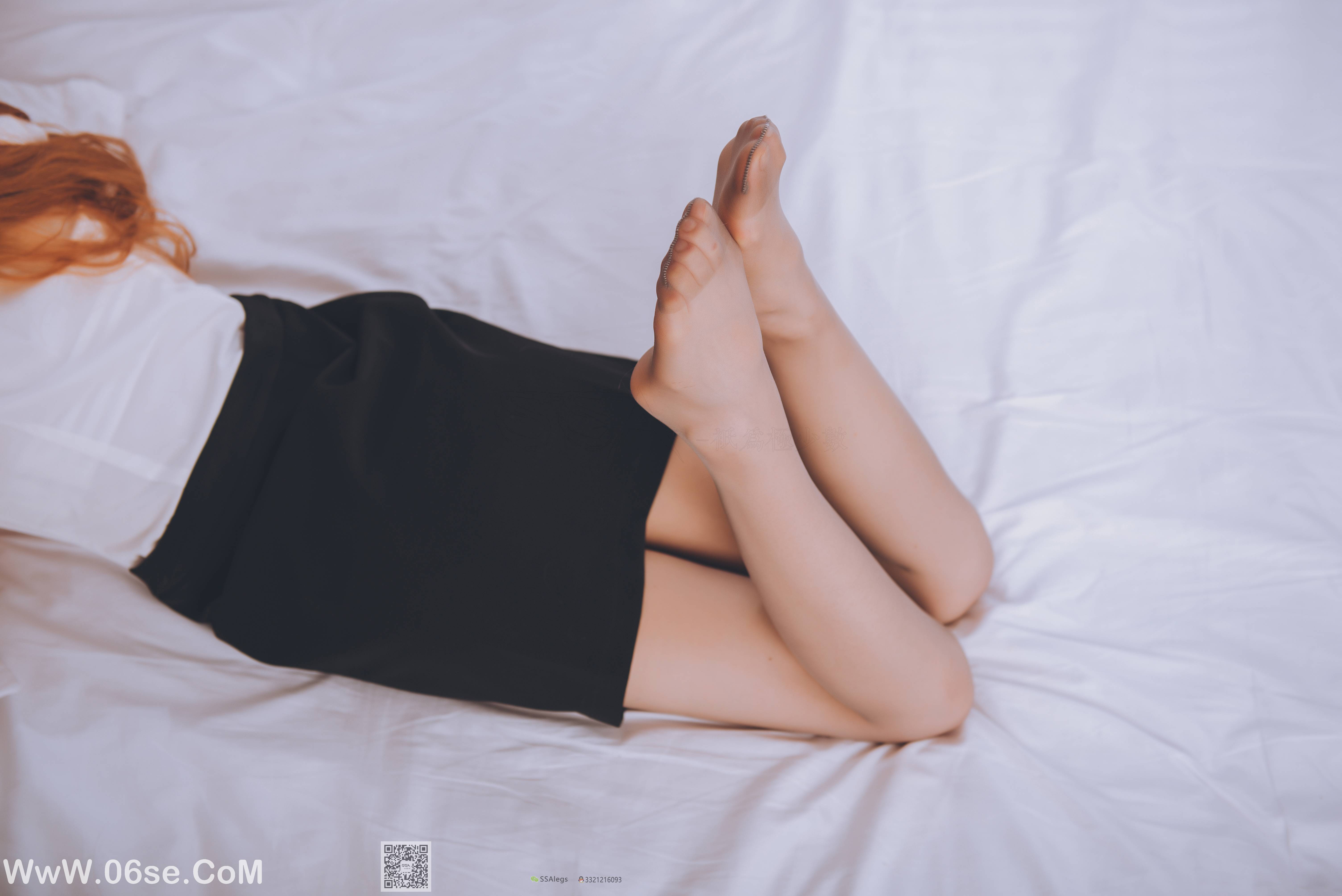图片[53]-[SSA丝社] NO.020 琪琪 女秘书闺房灰丝袜[99P845M]-六色网