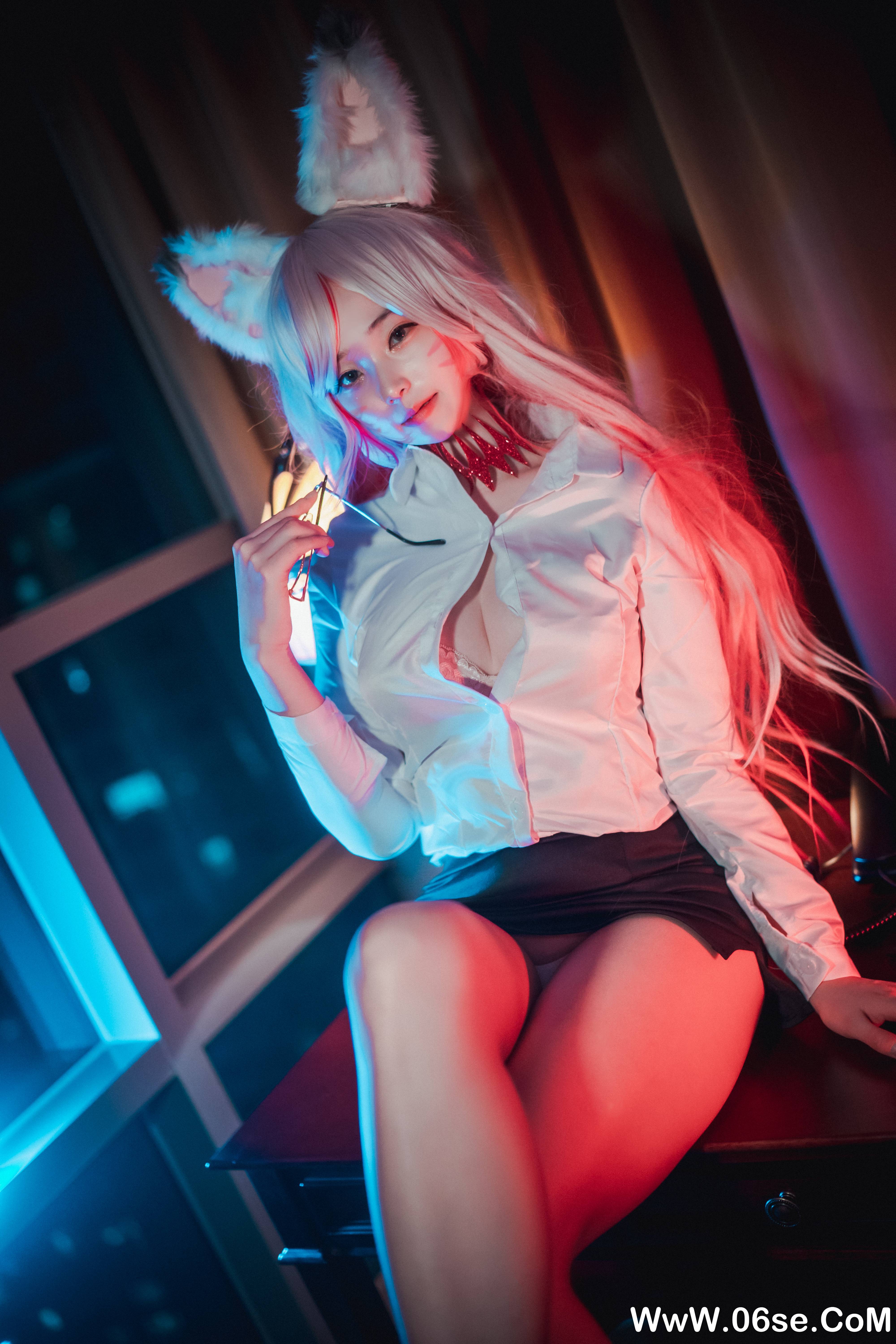 图片[17]-DJAWA – NO.023 Kumiho in the Office [58P728M]-六色网