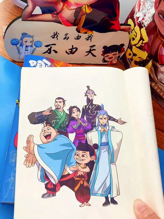 哪吒简笔线描,儿童益智绘画,专注力大提升!