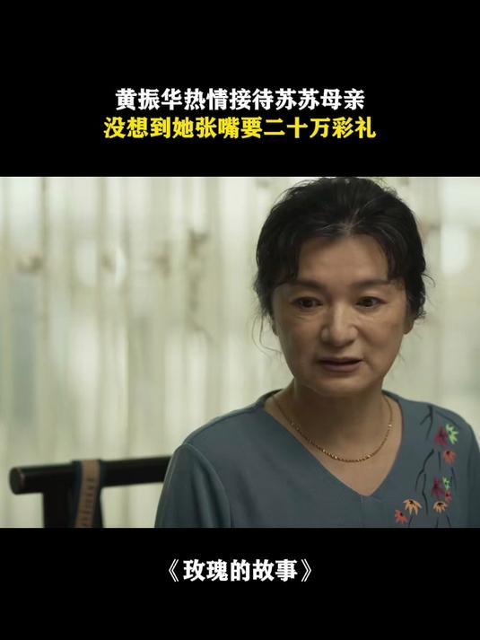 玫瑰的故事:黄振华热情接待苏苏母亲,没想到她张嘴要二十万彩礼