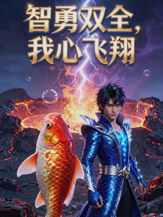 动漫鲤鱼历险记：阿酷的全力，释放最强的魔法