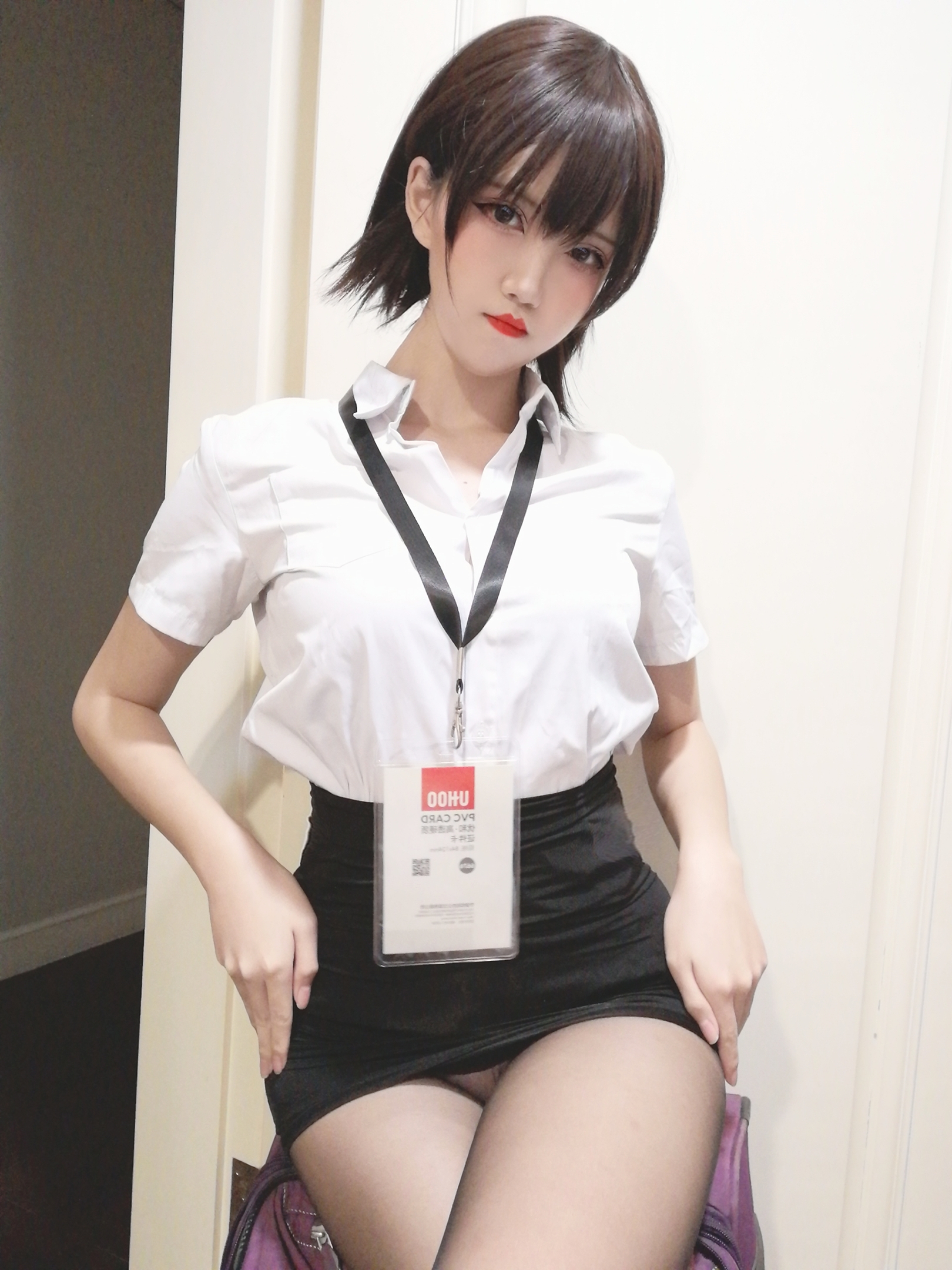 图片[12]-阿薰kaOri NO.002 – 黑丝OL[45P188M]-六色网