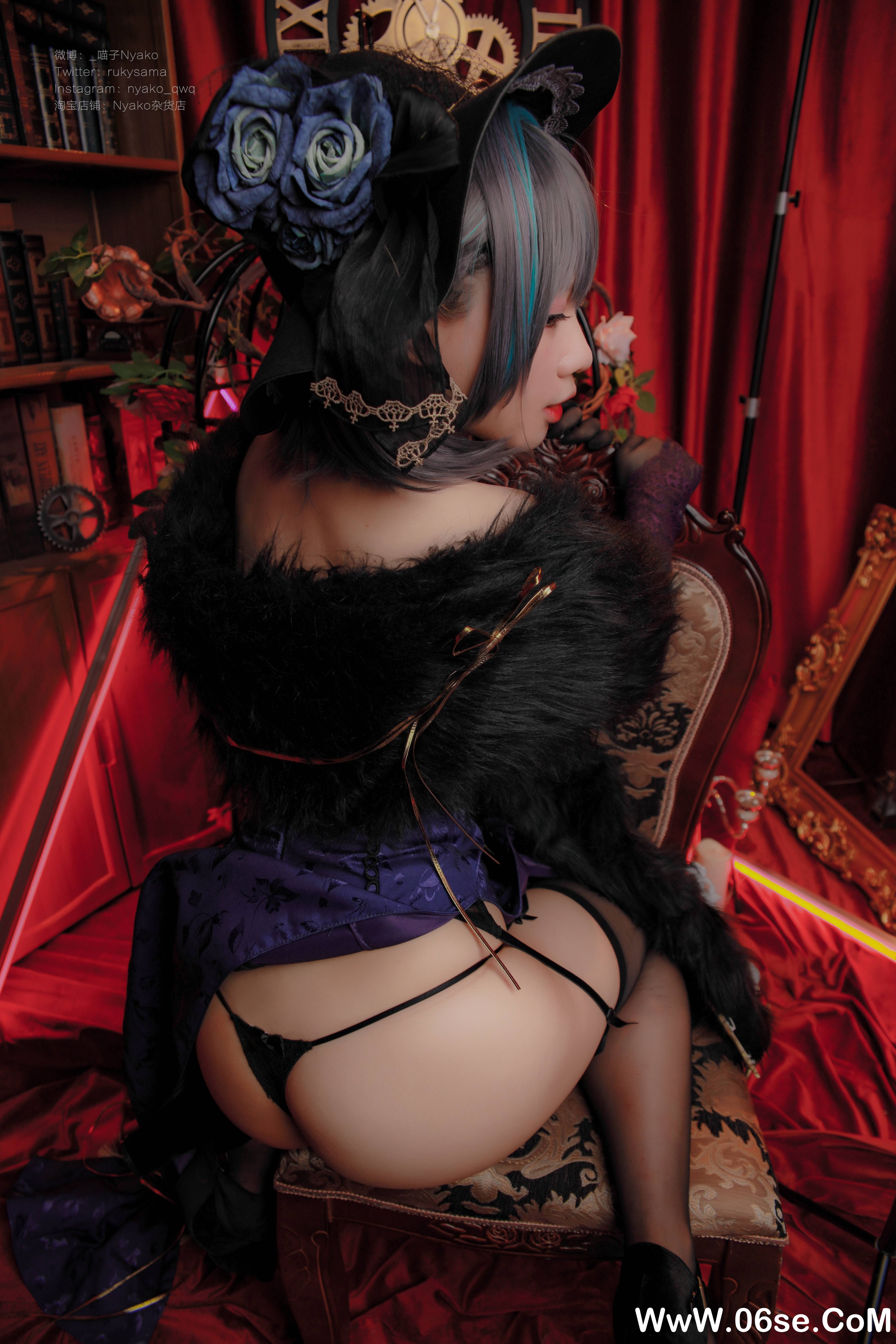 图片[23]-Nyako喵子 NO.031 — 柴郡 [48P315M]-六色网