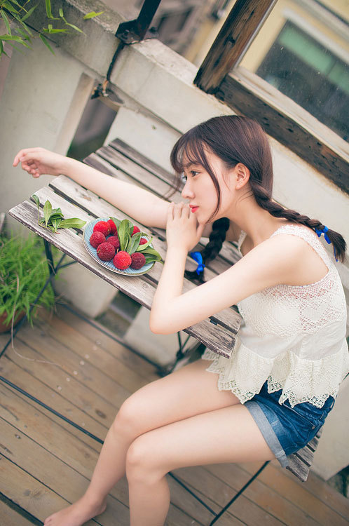 图片[12]-清新少女-六色网