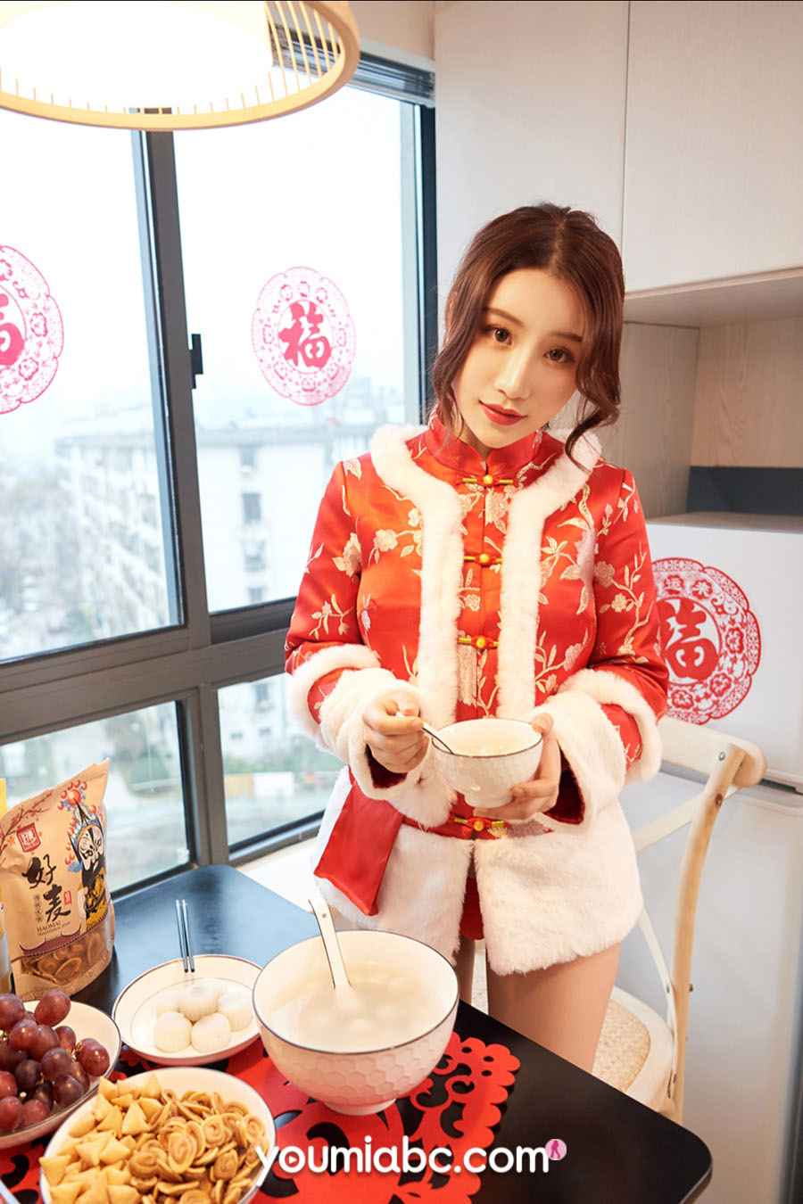图片[30]-[YouMi尤蜜] 2020.02.08 绯月樱-Cherry《樱樱闹元宵》[29+1P12M]-六色网