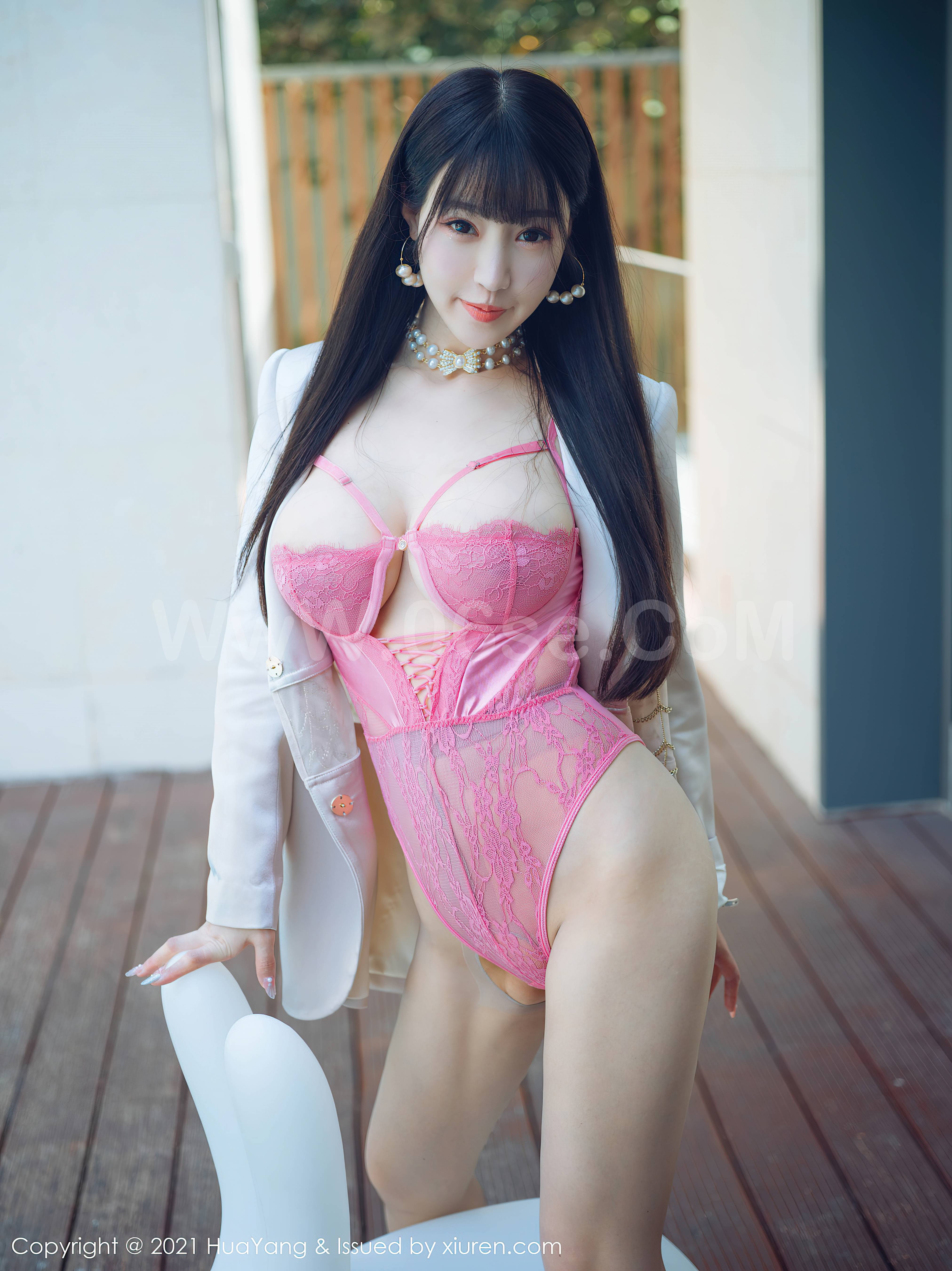 图片[3]-HuaYang Vol.396 Zhu Ke Er (朱可儿Flower)-六色网