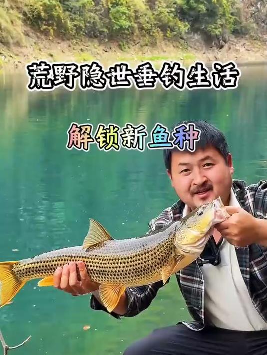 今天在北盘江解锁了新品种,这鱼的拉力值爆表