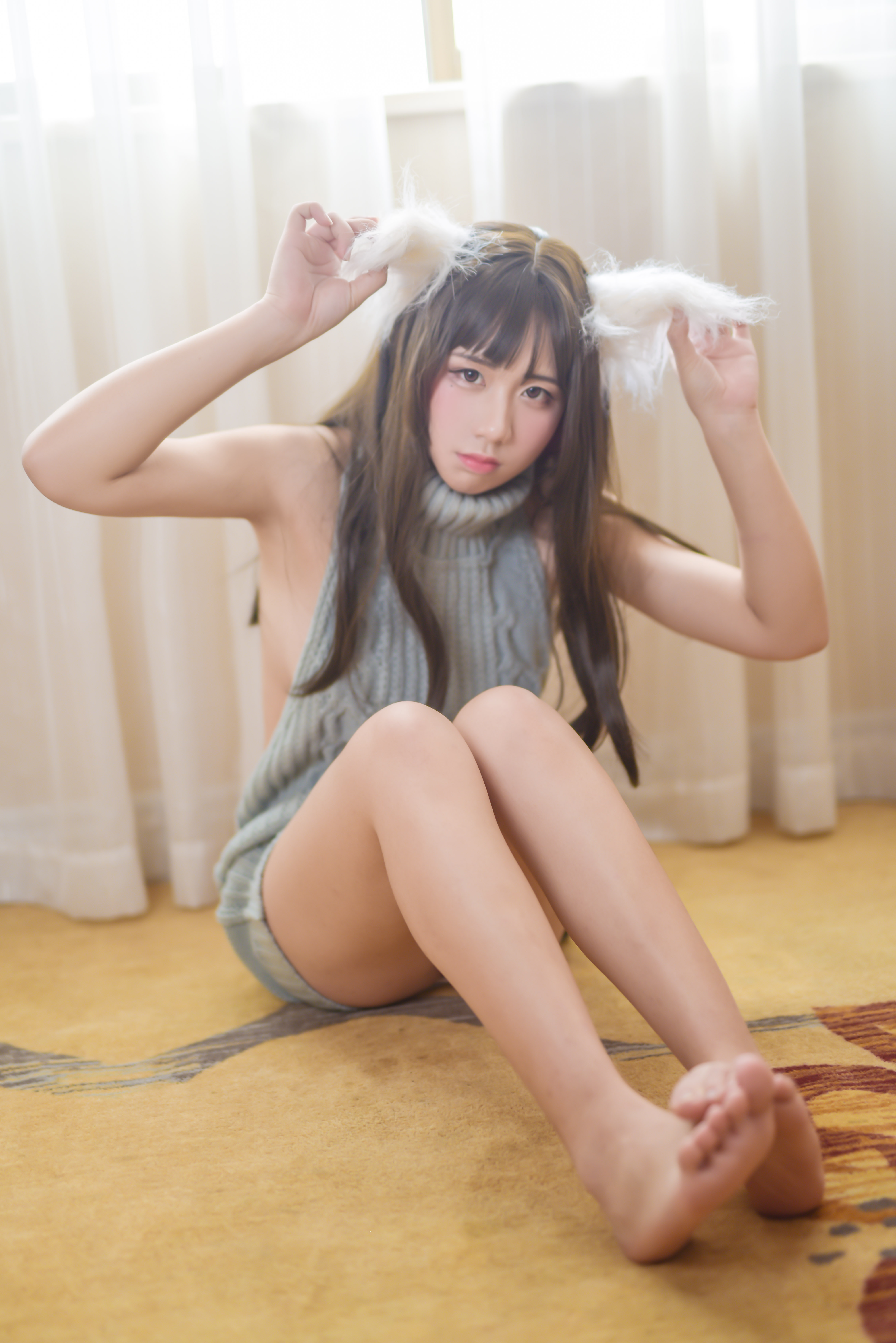 图片[31]-九曲Jean NO.024 – 露背毛衣[44P90M]-六色网