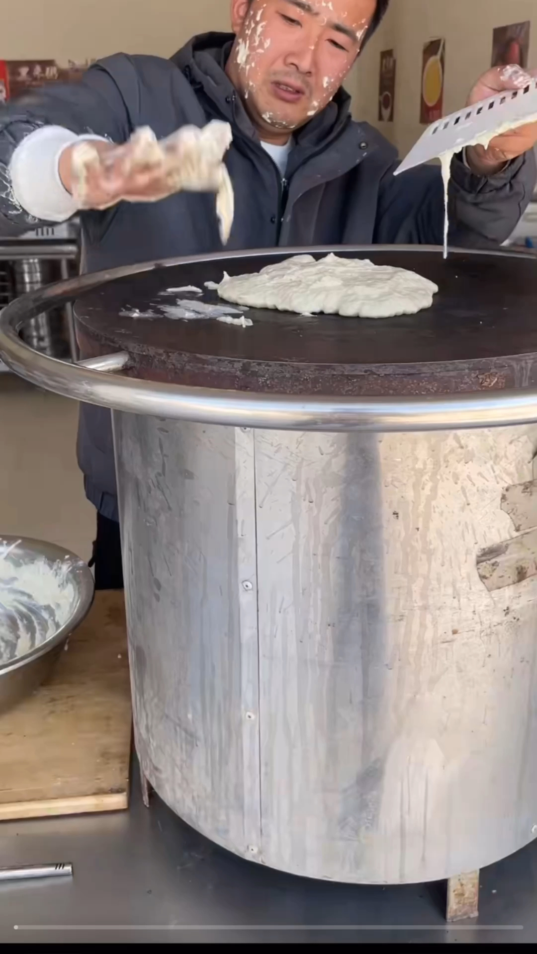 这样的煎饼你吃的下去吗?