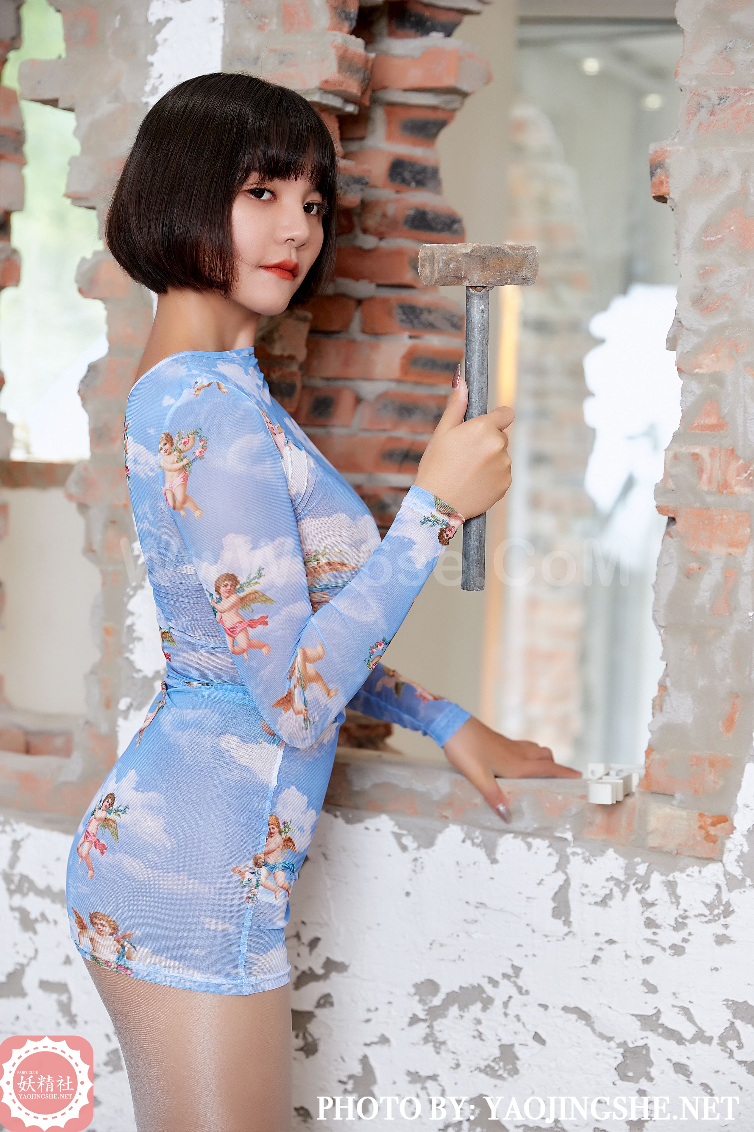 图片[34]-[YaoJingShe 妖精社] T2035《唐飞飞-装修工》[60P397M]-六色网