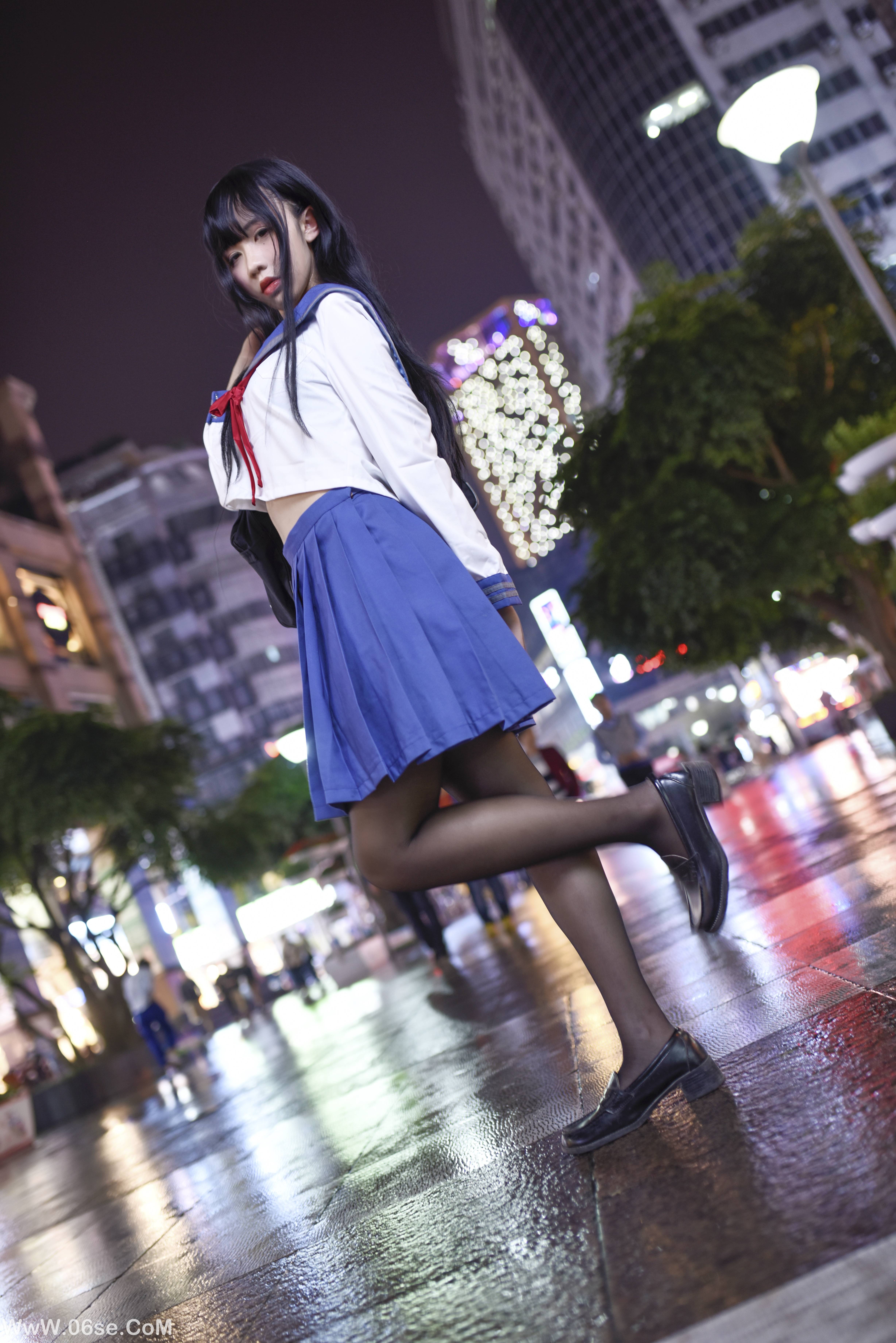 图片[16]-九曲Jean NO.005 – 雨天JK[21P309M]-六色网