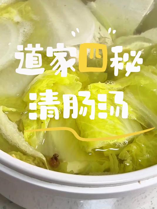 道家四秘清肠汤 肠道不通畅想要减肉肉的赶紧试起来吧
