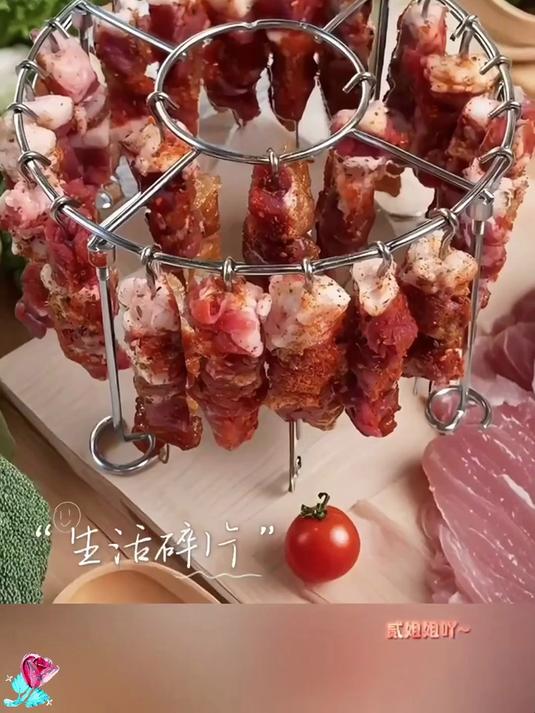 烤羊肉串新招!用烤箱简单做,好吃省心两不误!