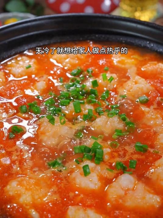 孩子喜欢吃的虾滑粉丝煲