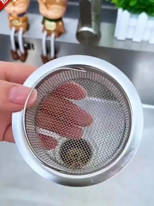 厨房水槽过滤网洗菜盆塞不锈钢过滤器网塞下水道防堵锈通用