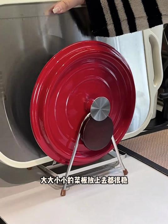 免打孔上墙！中古菜板架解放台面懒人救星