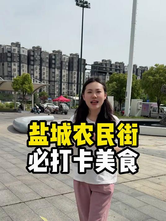 来盐城农民街必打卡的美食,跟着这条视频肯定不会错的!