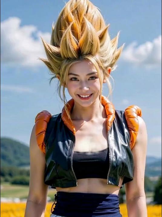 还记得悟空和贝吉塔合体后的样子吗?-悟吉塔