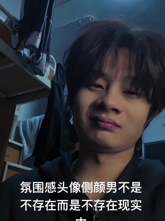 不是没有氛围感头像的侧颜男而是不存在现实中