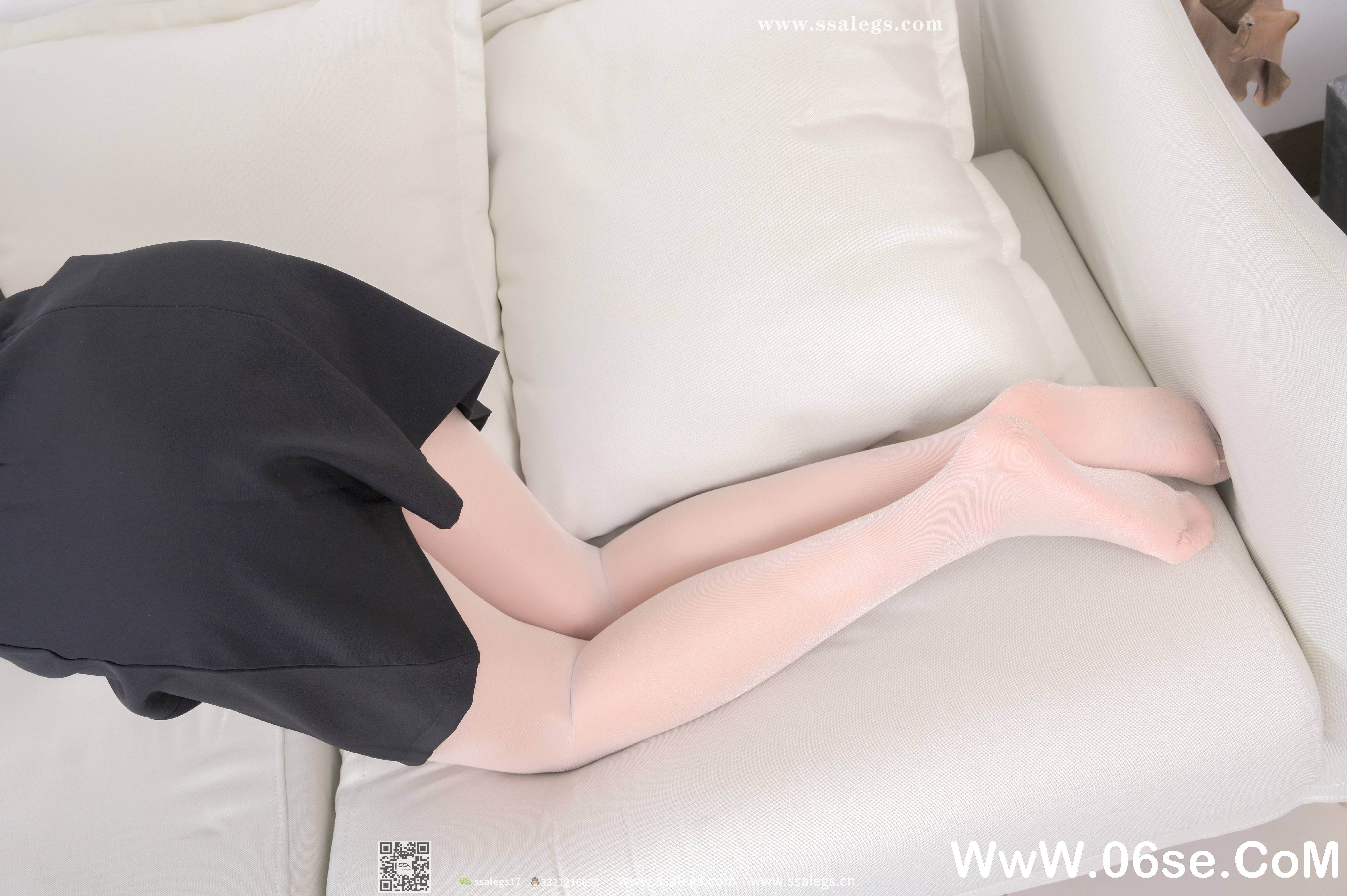 图片[36]-[SSA丝社] NO.388 素素吊带短裙下亮闪闪开档肉丝(下)[145P1.78G]-六色网