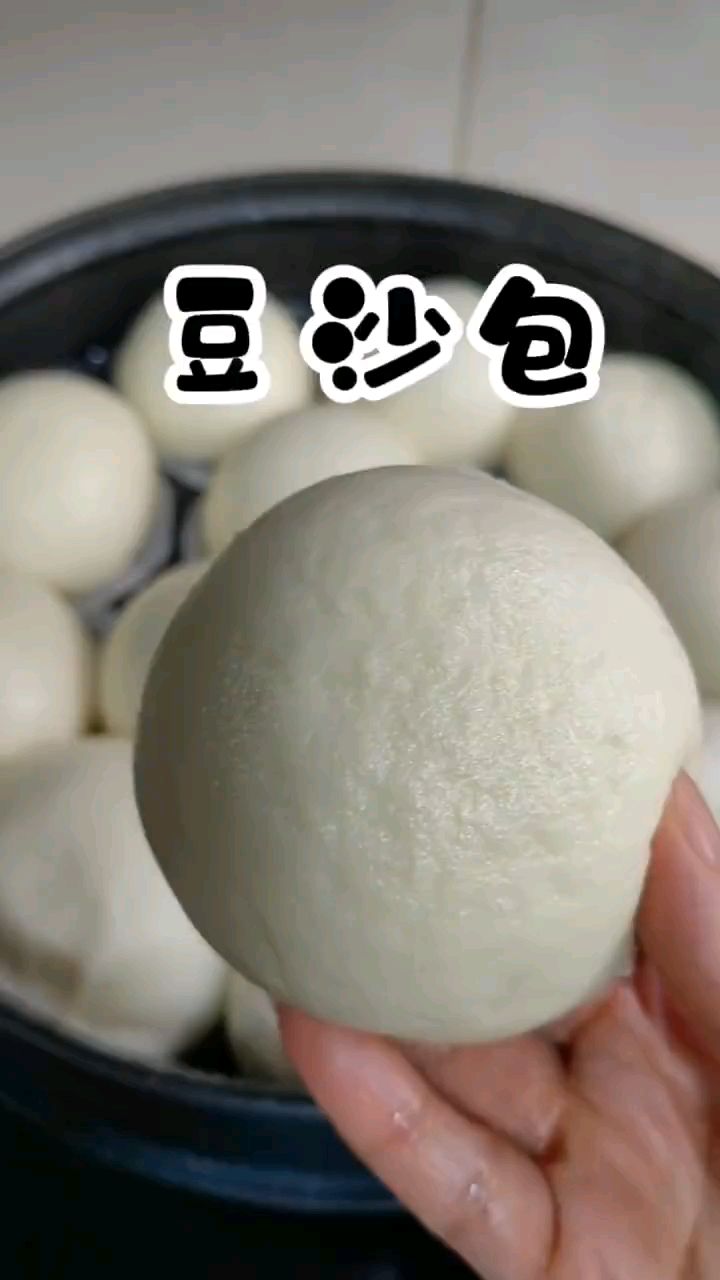 好吃馅儿大的豆沙包,太馋人了