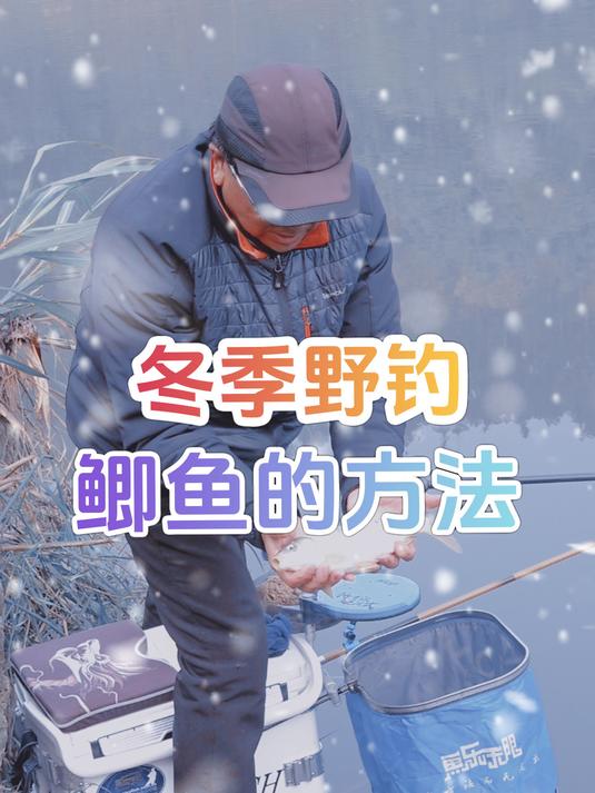 冬季野钓鲫鱼的方法