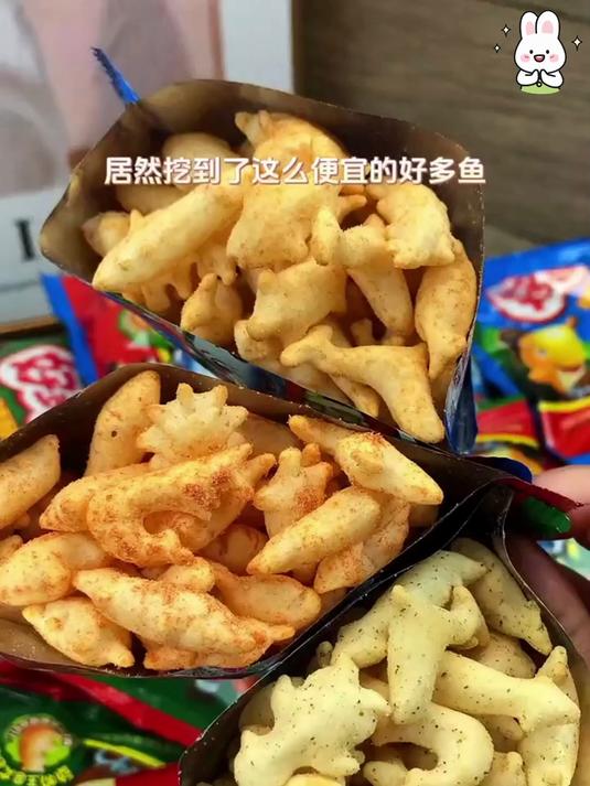 好丽友多鱼口味休闲零食