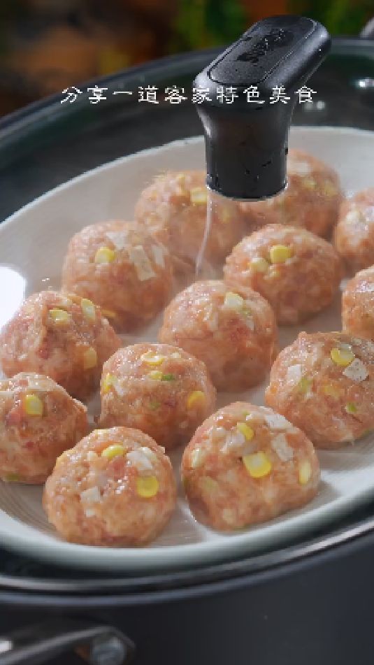 香芋肉丸的做法